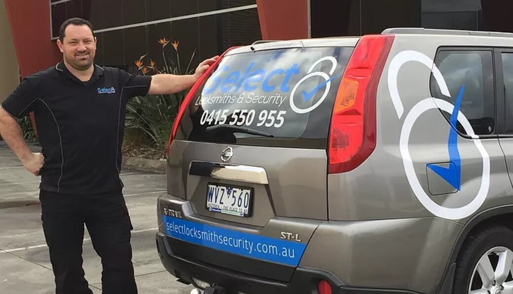 Trevor with Select Locksmiths Car Trevor with Select Locksmiths Car